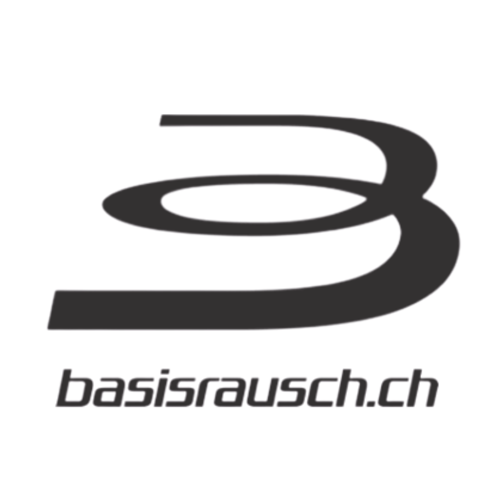 Logo vom Handschuh Hersteller Basisrausch in schwarzer schrift