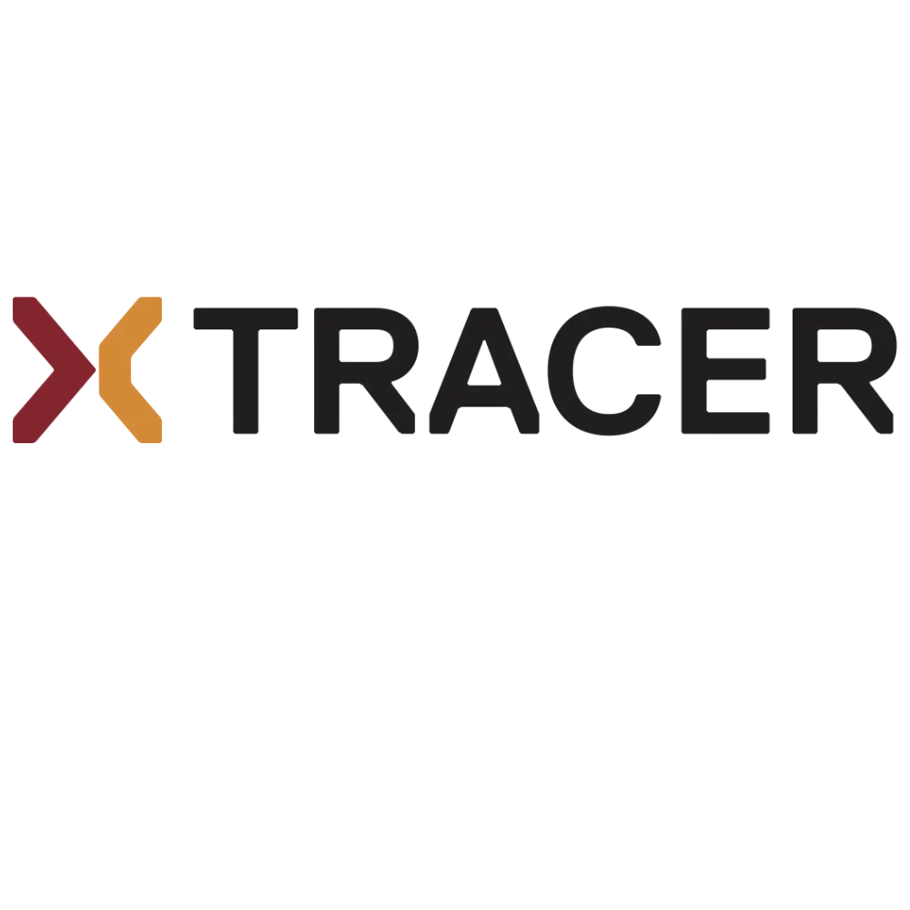 Logo vom Variometer Hersteller Xc Tracer mit schwarzer Schrift und rot orangem Zeichen