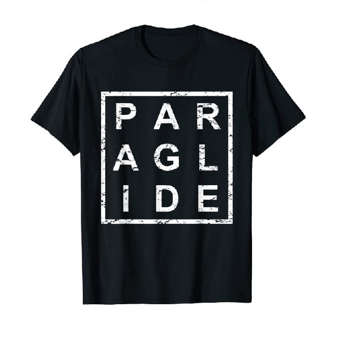Paragliding T-Shirt Rituals mit weißem Text, ideal für Gleitschirmflieger. Perfekt für Sportler und als Geschenk. Hochwertige Baumwolle, klassisch geschnitten.