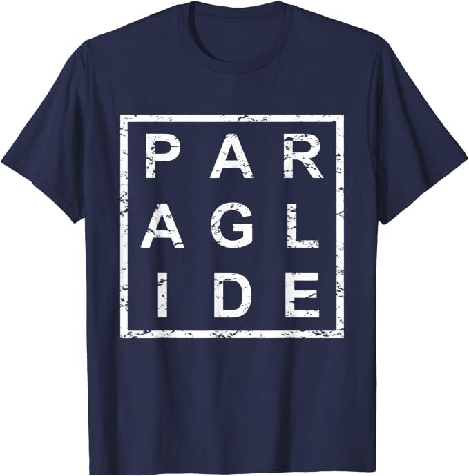 Paragliding T-Shirt Rituals mit weißem Text, ideal für Gleitschirmflieger. Perfekt für Sportler und als Geschenk. Hochwertige Baumwolle, klassisch geschnitten.