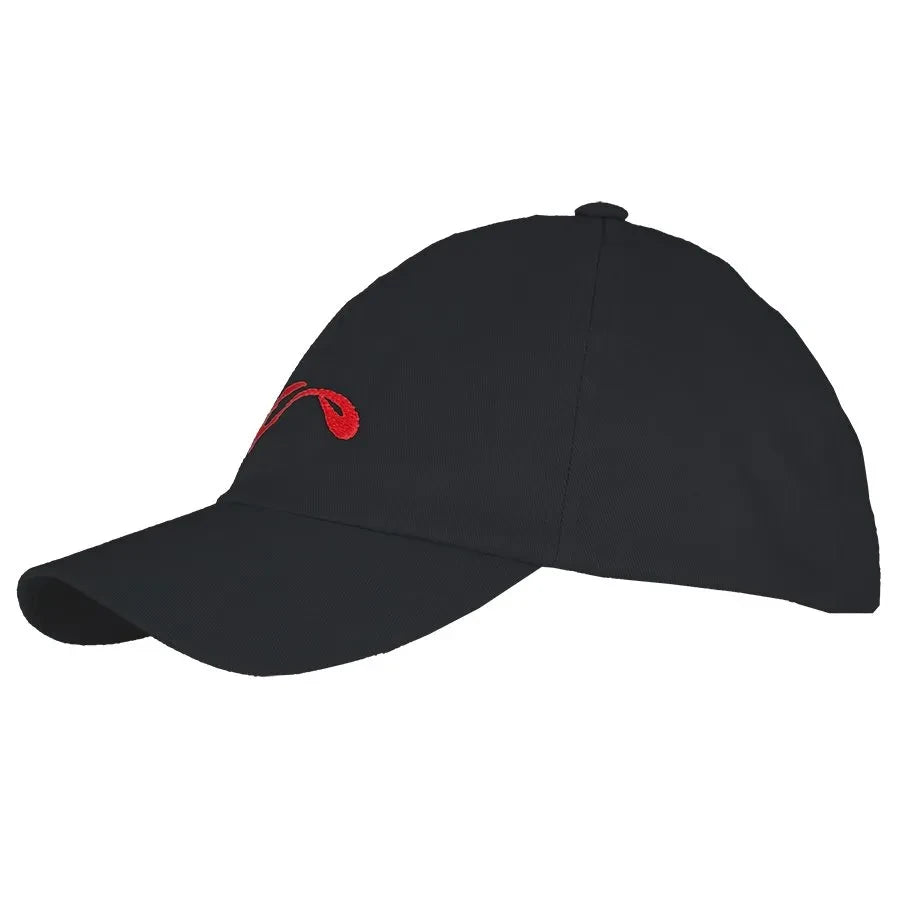 SOL Baseball Cap mit rotem Logo, hochwertig verarbeitet, perfekt für Gleitschirmflieger. Ideal für stilbewusste Paragliding-Enthusiasten von Paragliding24.ch.