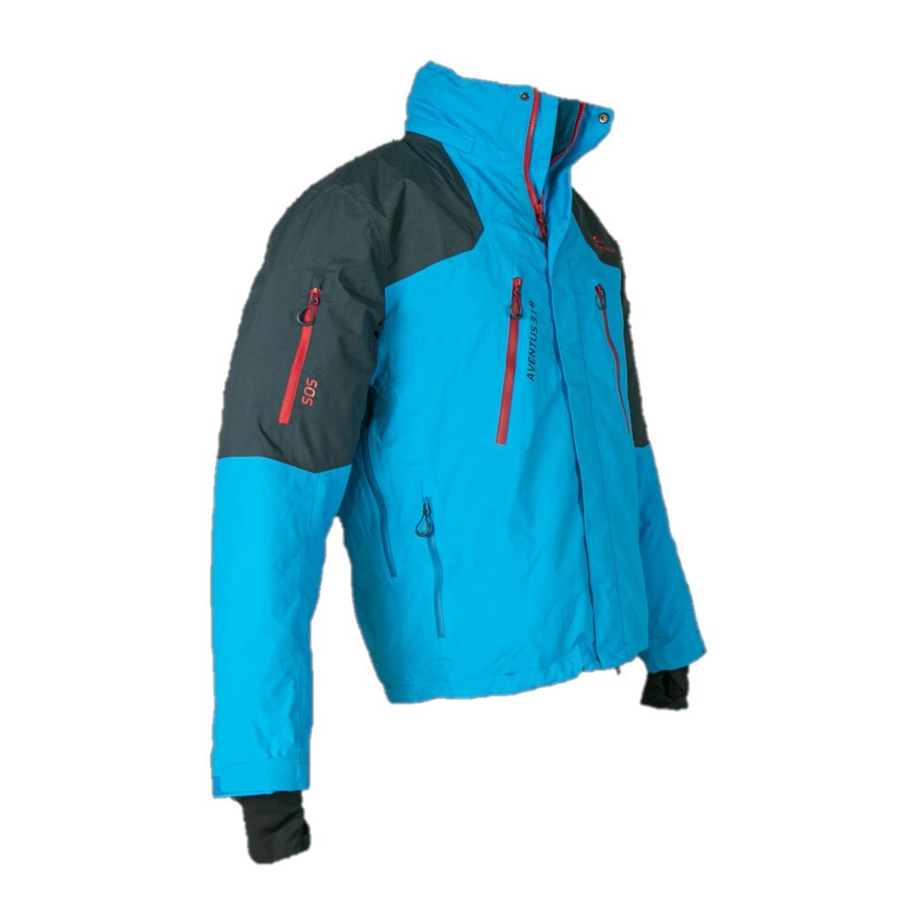 Aventus 3.1 Gleitschirmjacke mit abnehmbarer Kapuze und winddichtem Ripstopgewebe, ideal für Flüge in allen Jahreszeiten.