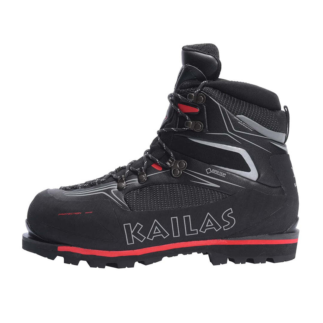 Kailas 5000m Glacier GTX Bergstiefel für extreme Bedingungen, robust und leicht, ideal für Bergsteigen und Trekking, passend für Herren und Damen.