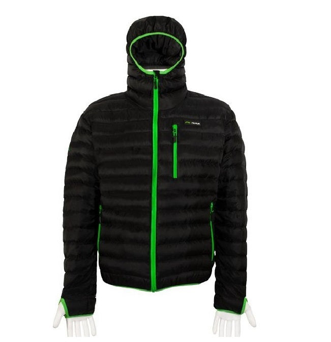 Niviuk Gleitschirm Down Jacket Pro mit Kapuze, langen Ärmeln und Daumenlöchern, ideal für maximalen Flugkomfort und warme Paragliding-Erlebnisse.