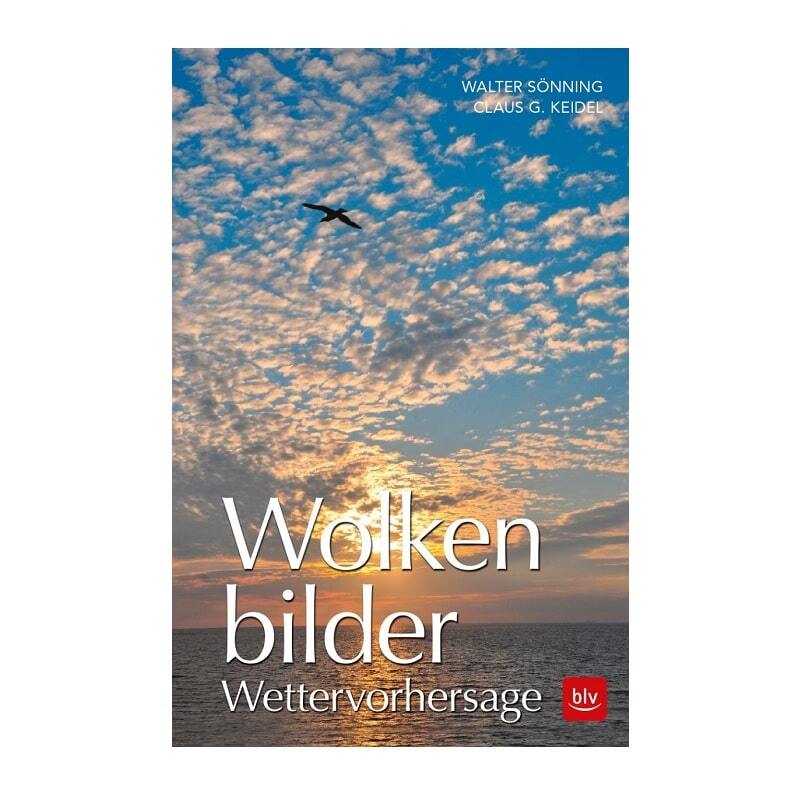 Buchcover Wolkenbilder - Richtig deuten! zeigt einen Vogel im Himmel, ideal für Wetterbeobachtungen, besonders für Gleitschirmflieger.