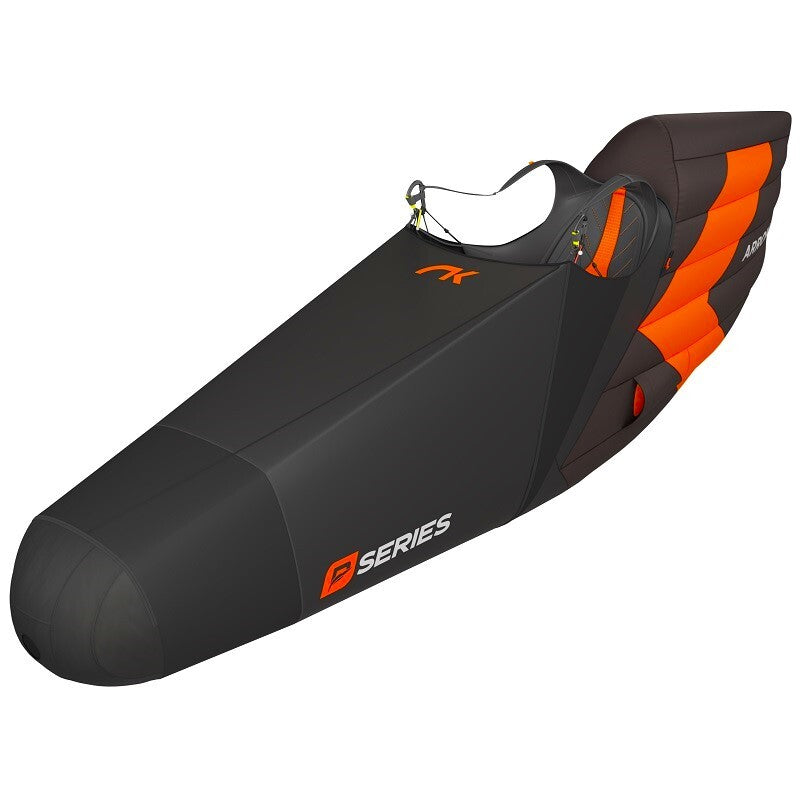 Niviuk Arrow P Race - Ultralight, ultraleichtes Liegegurtzeug für X-Alps, optimierte Aerodynamik, hohe Leistung, Komfort und Stabilität für Abenteuersportler.