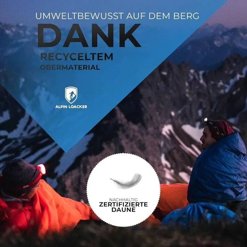 alpin loacker schlafsack Alpin Loacker Down Extreme Pro Schlafsack
