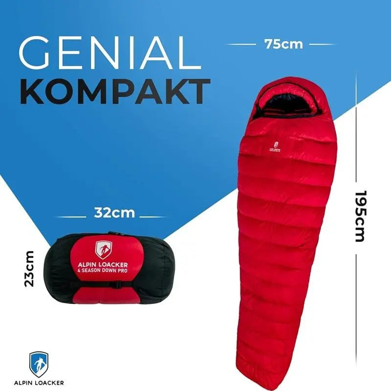 alpin loacker schlafsack ultraleicht Alpin Loacker Down Extreme Pro Schlafsack