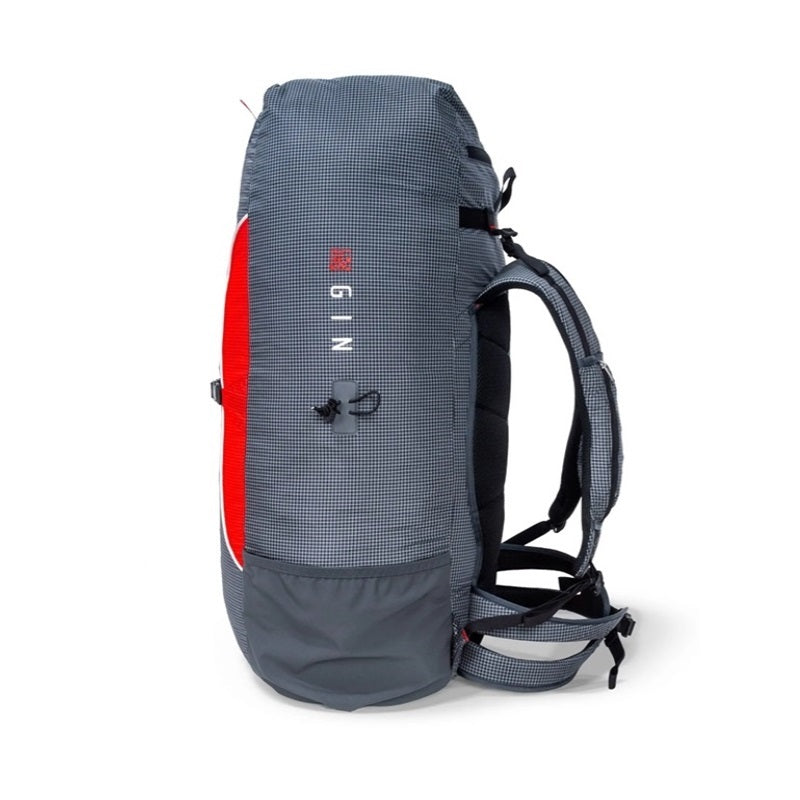 GIN X-Lite Bag 2 - H&F Rucksack, ein leichter, langlebiger Rucksack mit zentralem Kompressionsriemen und verbessertem Helmhalter, ideal für Hike&Fly-Abenteuer.