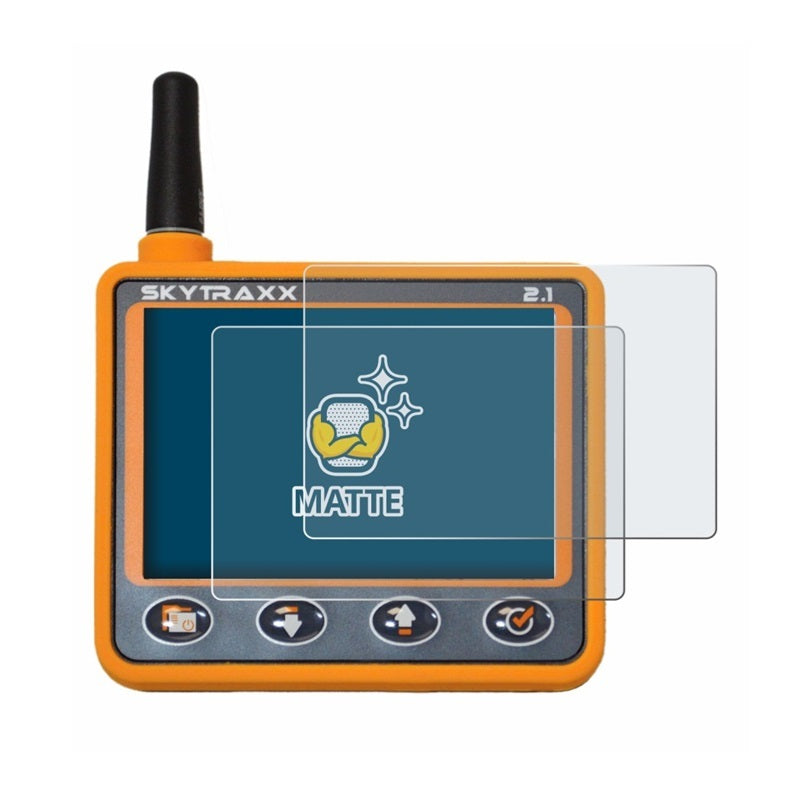 Skytraxx 2.1 Displayschutzfolie, kratzfest und blendfrei, schützt das Display des Geräts, ohne die Funktionalität zu beeinträchtigen.