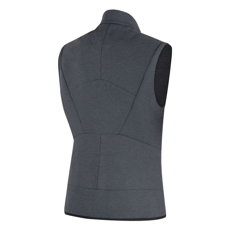 Lenz HEAT Vest 2.0 - SET mit Akkus: Beheizbare Herrenweste mit flexiblen Heat Pads; ideal für Sport und Arbeit. Verstellbare Wärme für Nacken und Rücken.