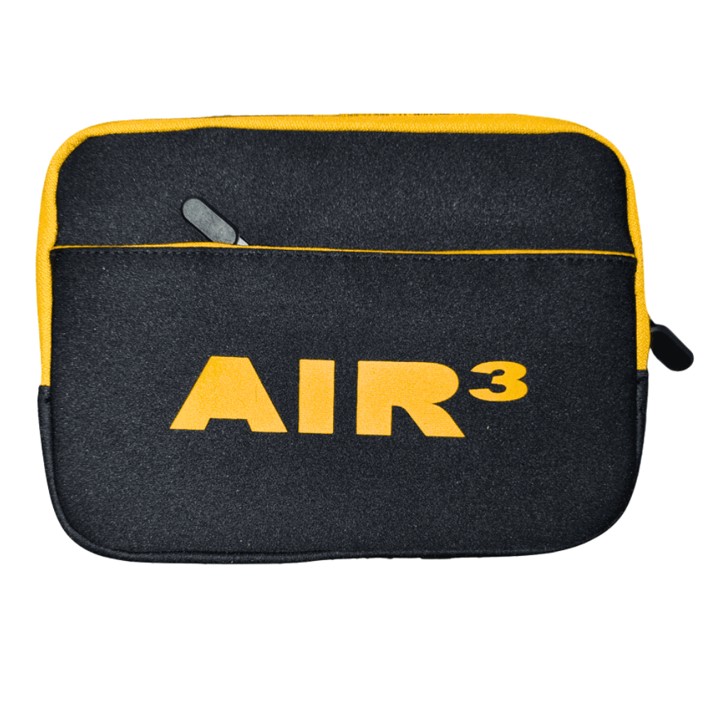 Air3 Neopren Tasche, robuste, stoßabsorbierende Schutztasche für Air3-Geräte, ideal für unterwegs. Perfekt für den Gleitschirmzubehör-Shop Paragliding24.ch.