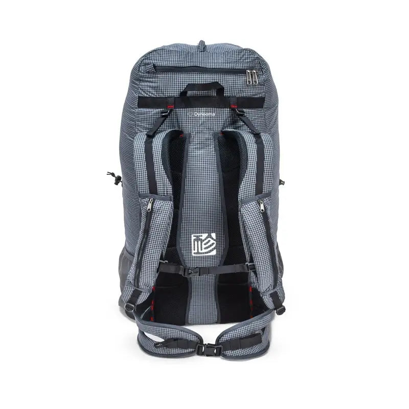 GIN X-Lite Bag 2 - H&F Rucksack mit Logo und Trägern, ideal für Hike&Fly, robustes Dyneema-Gewebe, verfügbar in drei Größen für Paragliding-Enthusiasten.