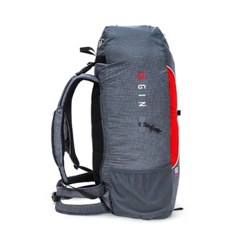 GIN X-Lite Bag 2 - H&F Rucksack, ein leichter, langlebiger Rucksack mit zentralem Kompressionsriemen und verbessertem Helmhalter, ideal für Hike&Fly-Abenteuer.
