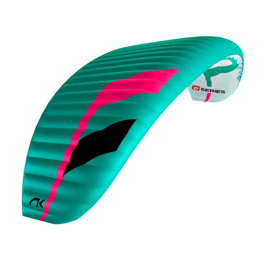 Niviuk Kode 2 P Gleitschirm, Nahaufnahme des leichten und kompakten Designs, ideal für erfahrene Piloten bei Hike & Fly Abenteuern.