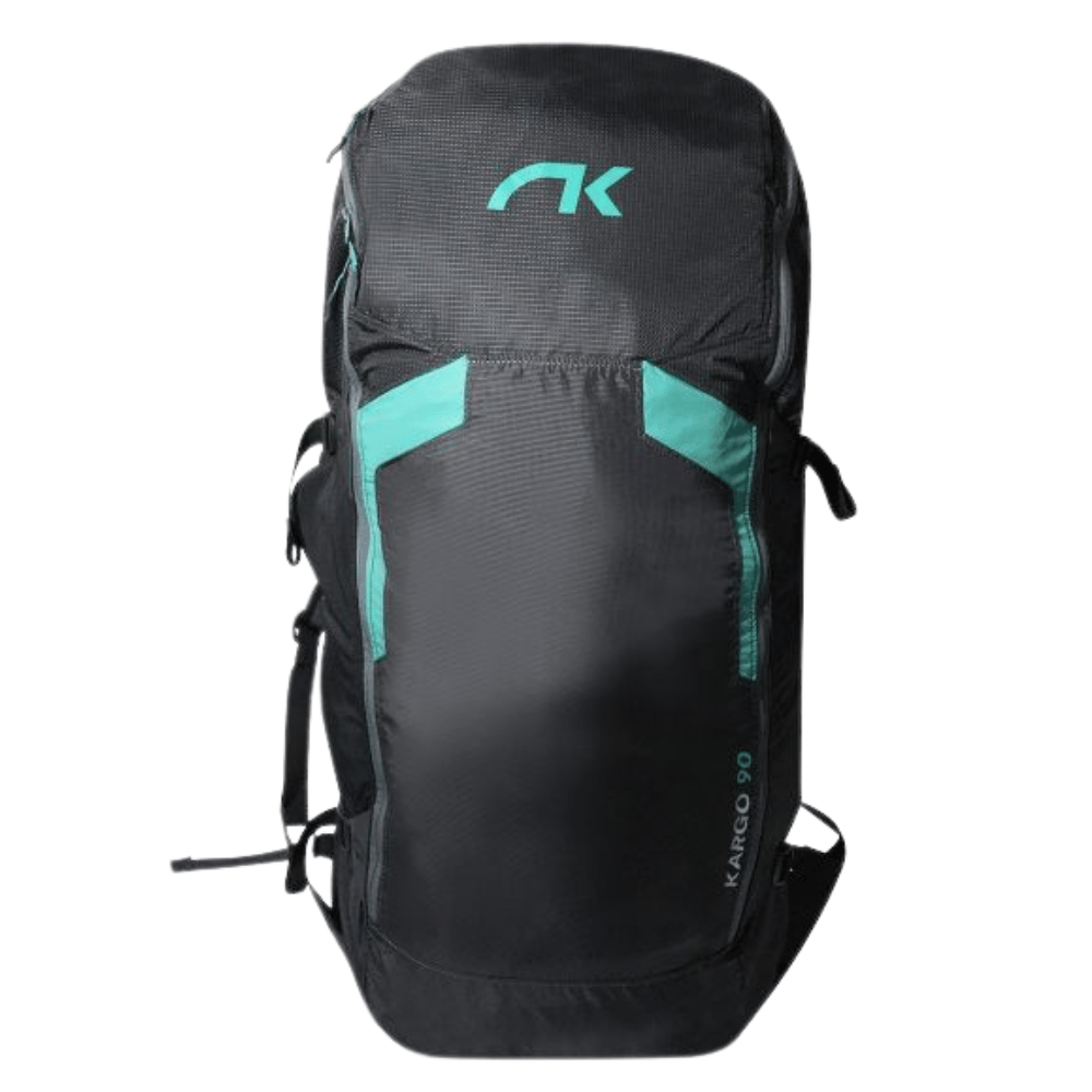 Niviuk Kargo 130l Gleitschirm Rucksack, sehr ergonomisch, geräumig für Flugequipment, mit verstellbaren Riemen und AirMesh-Schaum für äusserst hohen Tragekomfort.