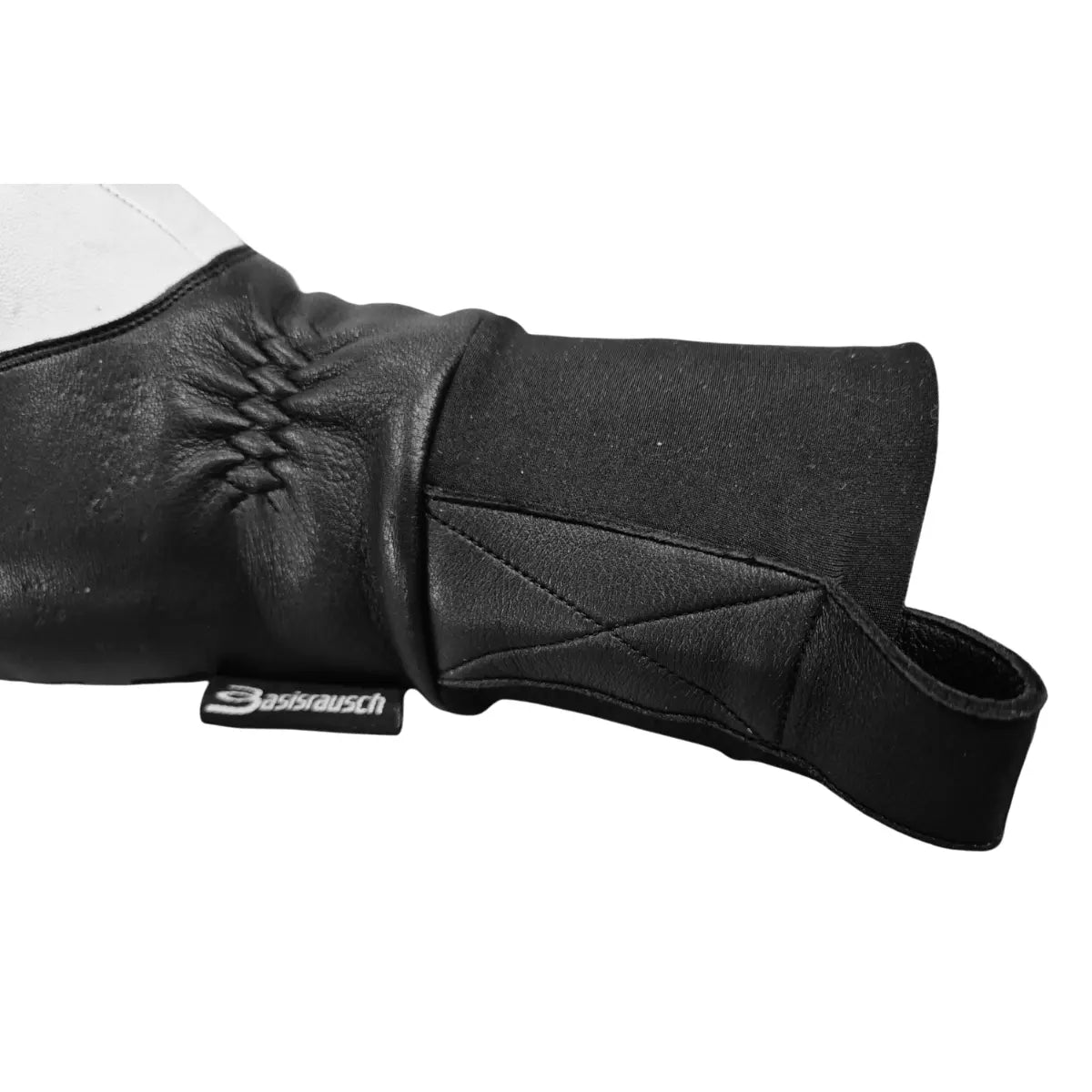 Basisrausch Kristall TOUCH Gleitschirmhandschuh mit elastischem Stoffbündchen und verstärkten Nähten für hervorragenden Griff und Flexibilität.