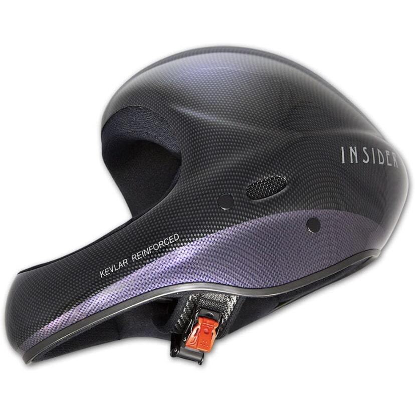 Charly INSIDER High-End Flughelm, Integralhelm mit Vollschutz und aerodynamischem Design, ideal für Luftsport, nach CE EN 966 zertifiziert.