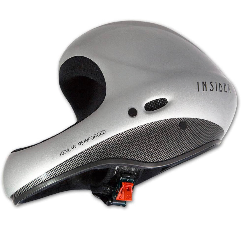 Charly INSIDER High-End Flughelm, aerodynamischer Integralhelm mit Vollschutz und CE EN 966 Zertifizierung, verstärkte Außenschale, bietet ungehinderte Sicht und optimierte Passform.