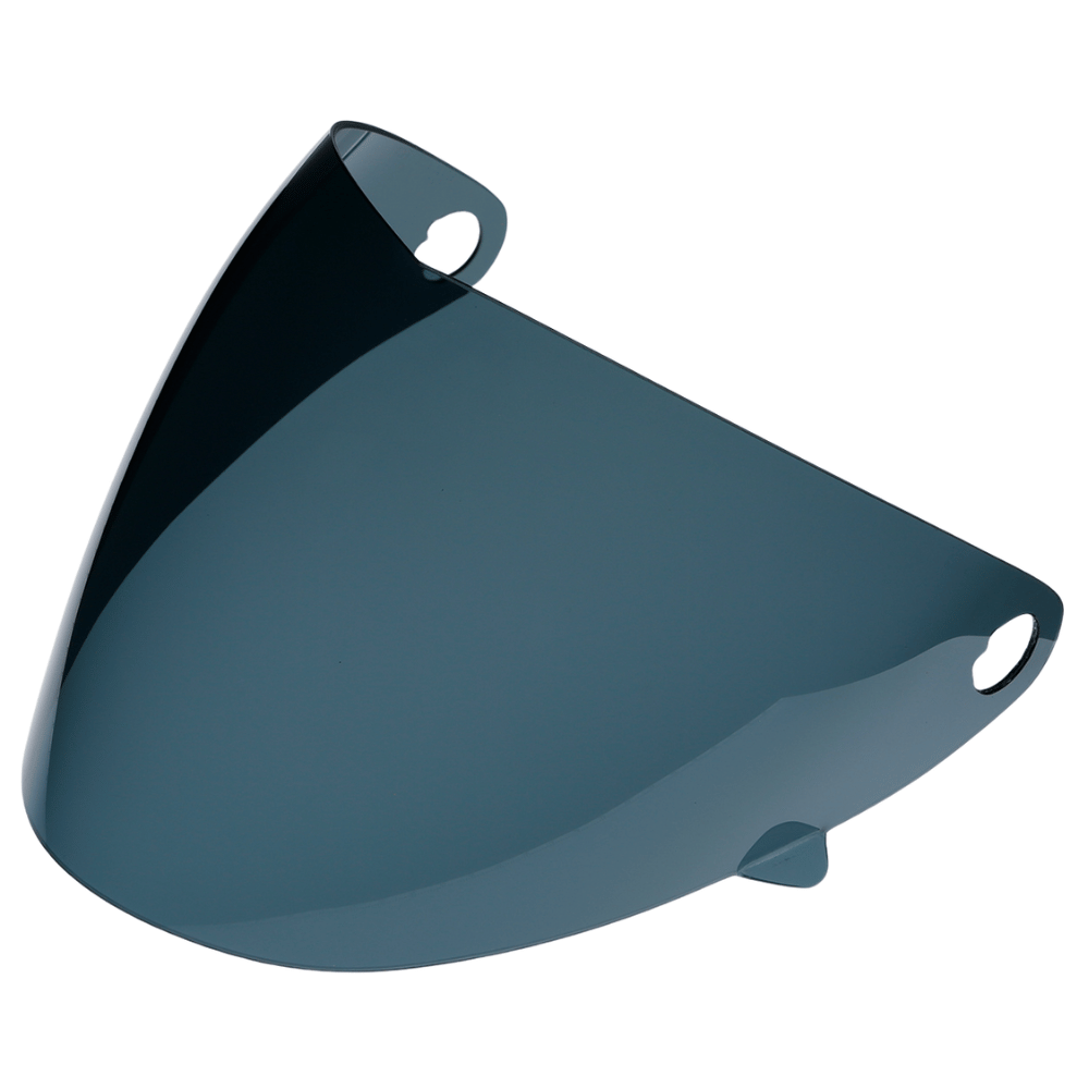 Visier für Charly No Limit und Jet, bruchfestes Polycarbonat, dunkel grau mit Anti-Reflex-, Anti-Scratch- und Anti-Fog-Beschichtung, bietet 100% UV-Schutz.