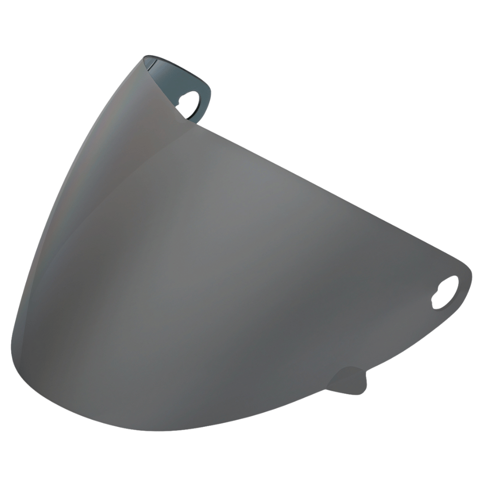 Visier für Charly No Limit und Jet, verspiegelt für perfekten Schutz, aus bruchfestem Polycarbonat mit Anti-Reflex-, Anti-Scratch- und Anti-Fog-Beschichtungen, als UV-Schutz-Alternative zur Sonnenbrille.