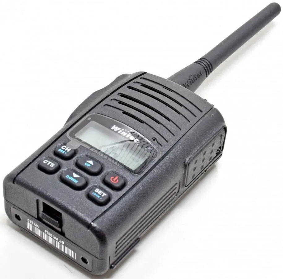 Wintec LP-4502+ / PMR-446 Funkgerät, robustes, wasserdichtes Gerät, ideal für Gleitschirmflieger, mit 16 Kanälen und umfangreichen Funktionen, geeignet für anspruchsvolle Bedingungen.