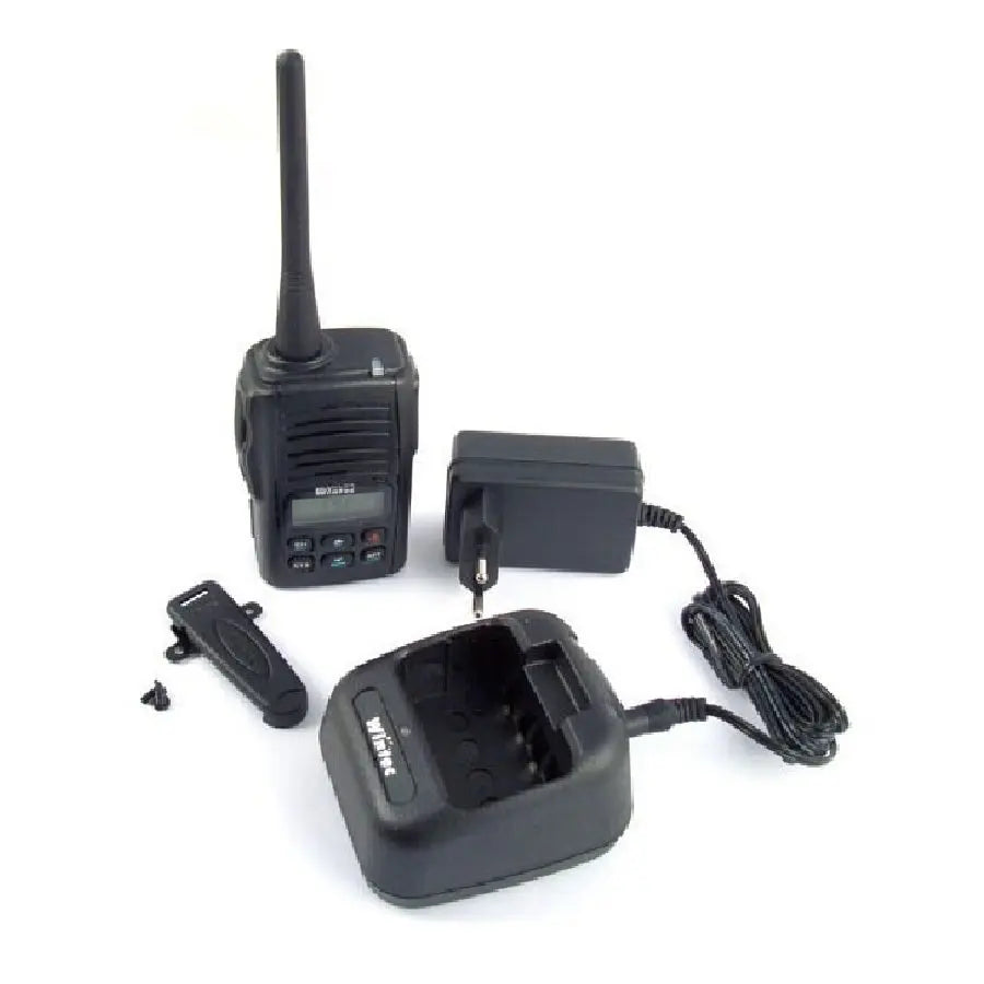 Wintec LP-4502+ PMR-446 Funkgerät mit Akku und Schnelllader, robust und wetterbeständig, ideal für Gleitschirmflieger in der Schweiz.