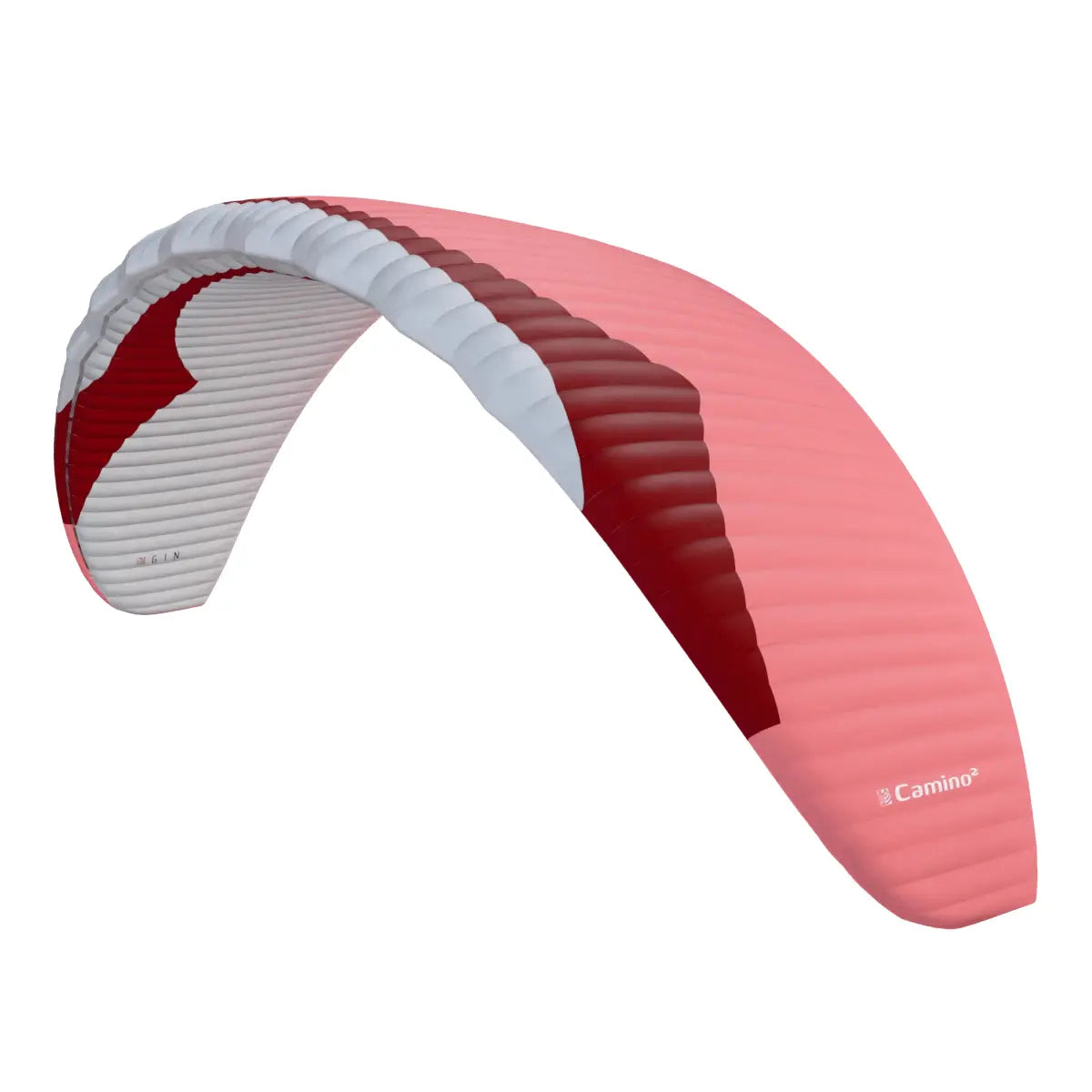 Gin Camino 2 Light (EN-C) Gleitschirm, hohe Leistung für XC und Hike & Fly, zeigt die innovative Wave Leading Edge Technologie und optimierte Gleiteffizienz.