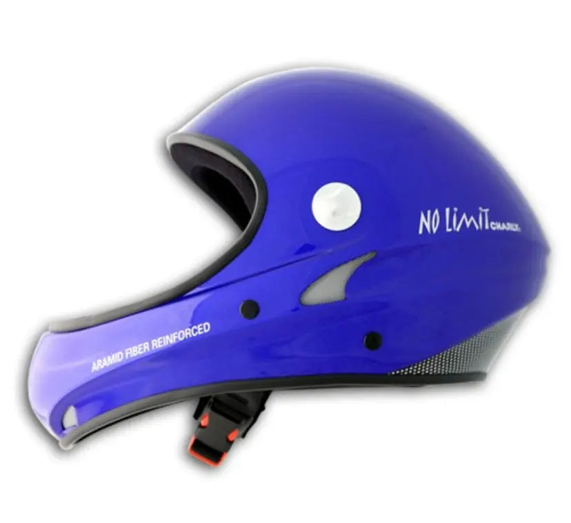 Charly No Limit - High-End Flughelm mit Kinnschutz und integriertem Visier, bietet optimalen Schutz und geringen Luftwiderstand. Ideal für Gleitschirmfliegen.