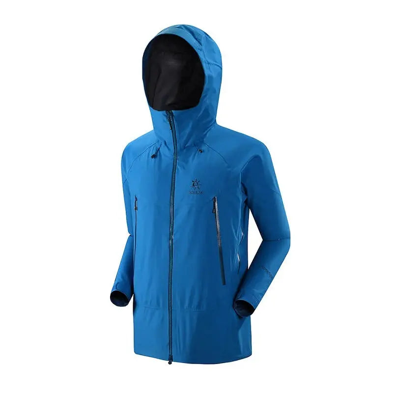 Kailas MONT Plus GORE-TEX Hardshell-Jacke mit verstellbarer Kapuze und Taschen, ideal für alpines Klettern. Hochwertige Verarbeitung für maximalen Komfort und Schutz.