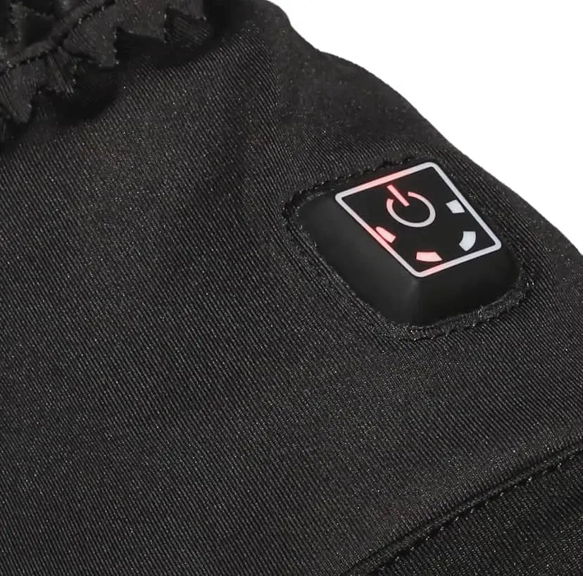 Charly Polarheat Light Heizhandschuh (Frühling) mit Power-Taste, ideal für Gleitschirmfliegen, bietet effiziente Fingerheizung und Touch-Funktion.