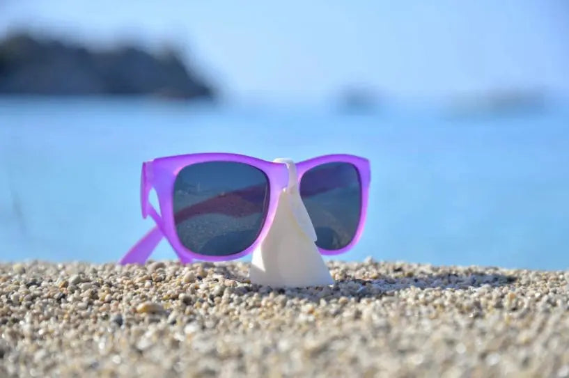 Nasen Sonnenschutz für Sonnenbrillen, ideal für Outdoor-Aktivitäten, bietet Schutz vor intensiver Sonneneinstrahlung. Geeignet für alle Brillen und Nasenrücken, einfach anpassbar.