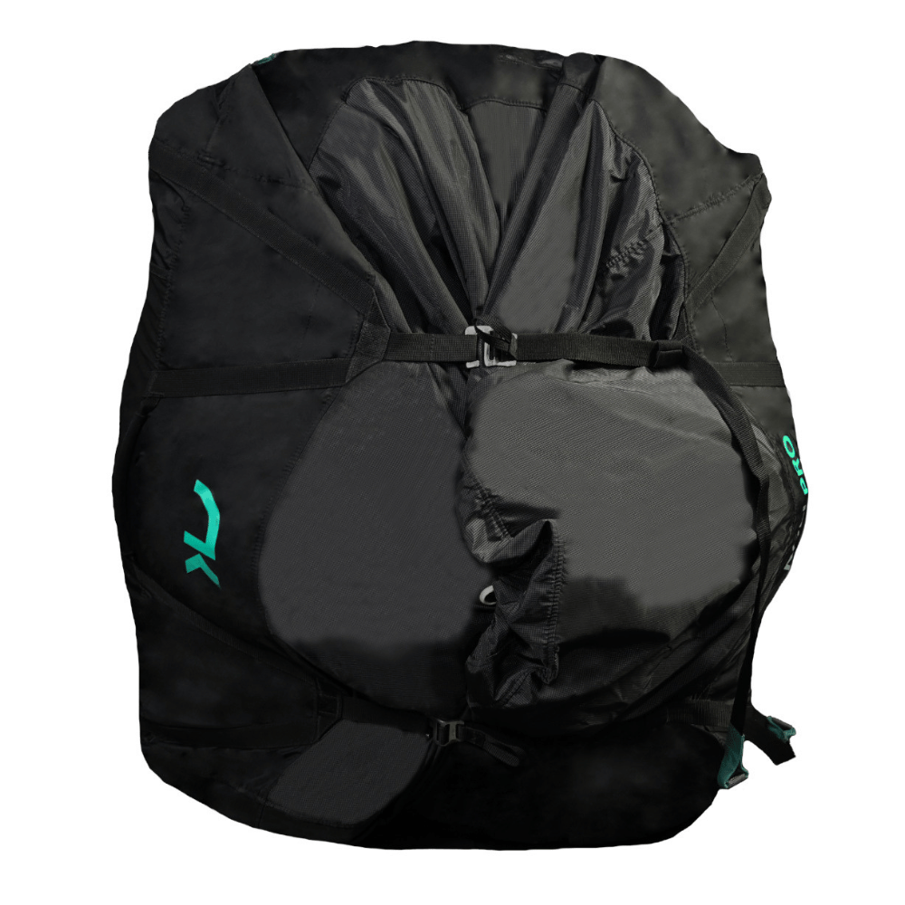 Niviuk Koli Pro - Tandem Schnellpacksack mit ergonomischem Design, grosser Öffnung und verstellbaren Riemen, ideal für schnelles Packen der Gleitschirmausrüstung.