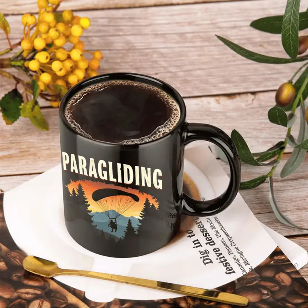 Gleitschirm Tasse "Mountain" paragliding24.ch