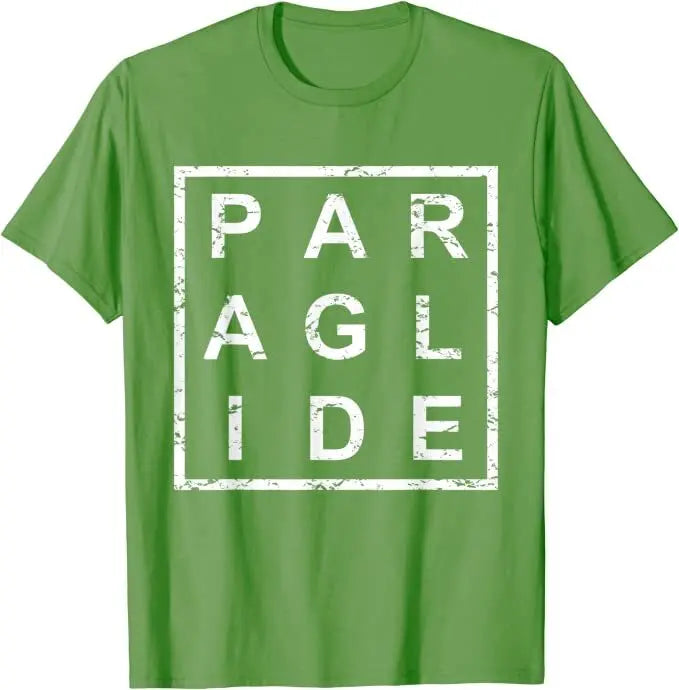 Paragliding T-Shirt Rituals mit weißem Text, ideal für Gleitschirmflieger; klassisch geschnitten, doppelt genähter Saum, 100% Baumwolle. Perfekt für Paragliding-Enthusiasten.