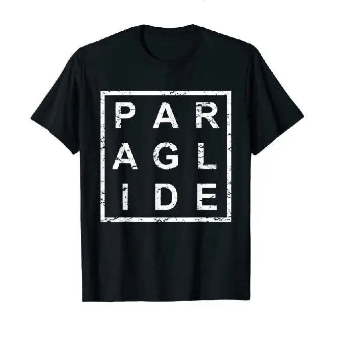 Paragliding T-Shirt Rituals mit weißem Text, ideal für Gleitschirmflieger. Perfekt für Sportler und als Geschenk. Hochwertige Baumwolle, klassisch geschnitten.