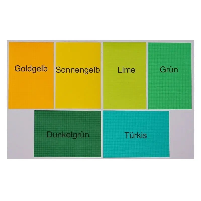 Ripstop Gleitschirm selbstklebend (15x20cm) für Reparaturen, dargestellt mit farbigen Quadraten und Text. Ideal für Gleitschirme und ähnliche Materialien.