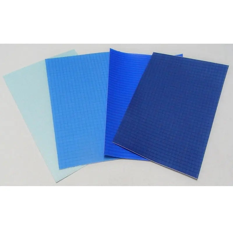 Ripstop Gleitschirm selbstklebend (15x20cm), blaue und weiße Ripstop-Klebefolie für professionelle Reparaturen an Gleitschirmsegeln und anderem Nylonmaterial.