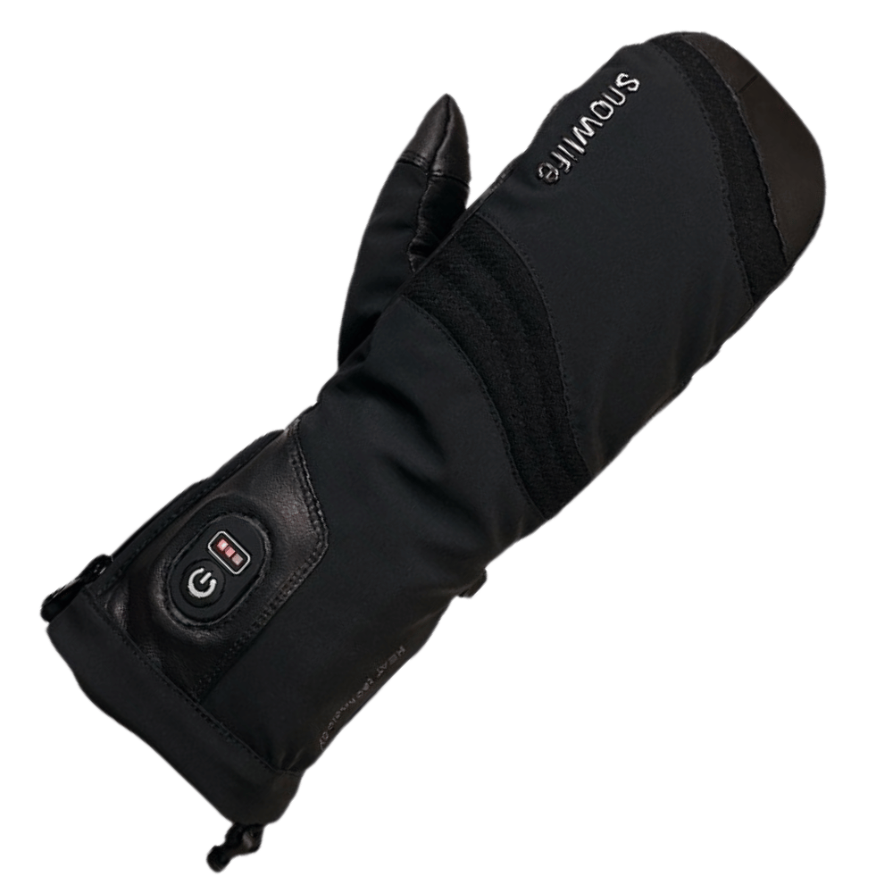 Snowlife HEAT DT Mitten Heizhandschuh, nahaufgenommener hochwertiger Winterhandschuh, optimierte Heizung, robustes Design, ideal für kalte Bedingungen beim Gleitschirmfliegen.