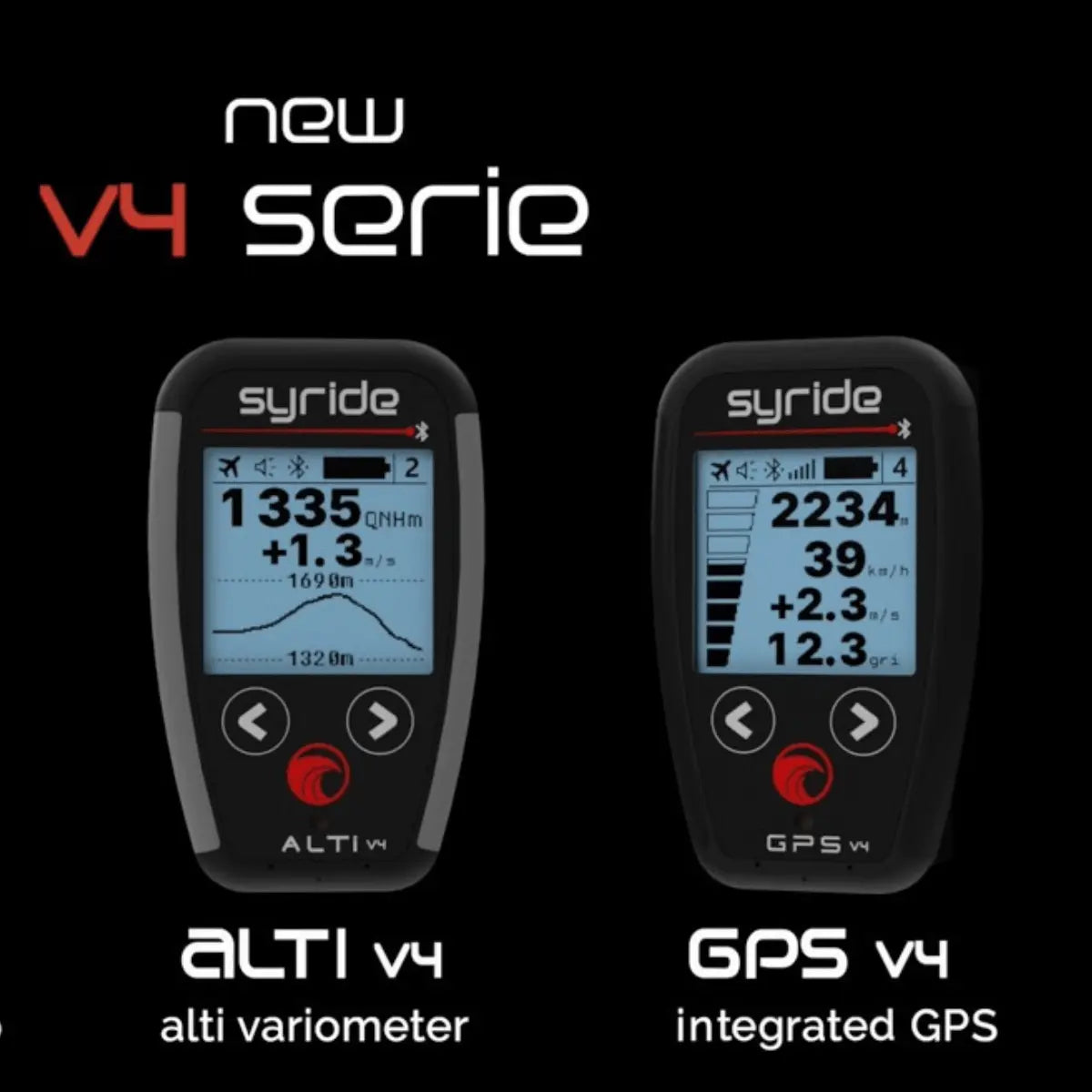 Syride GPS V4 & Alti V4: Ultraleichte Varios mit integriertem GPS für Paragliding