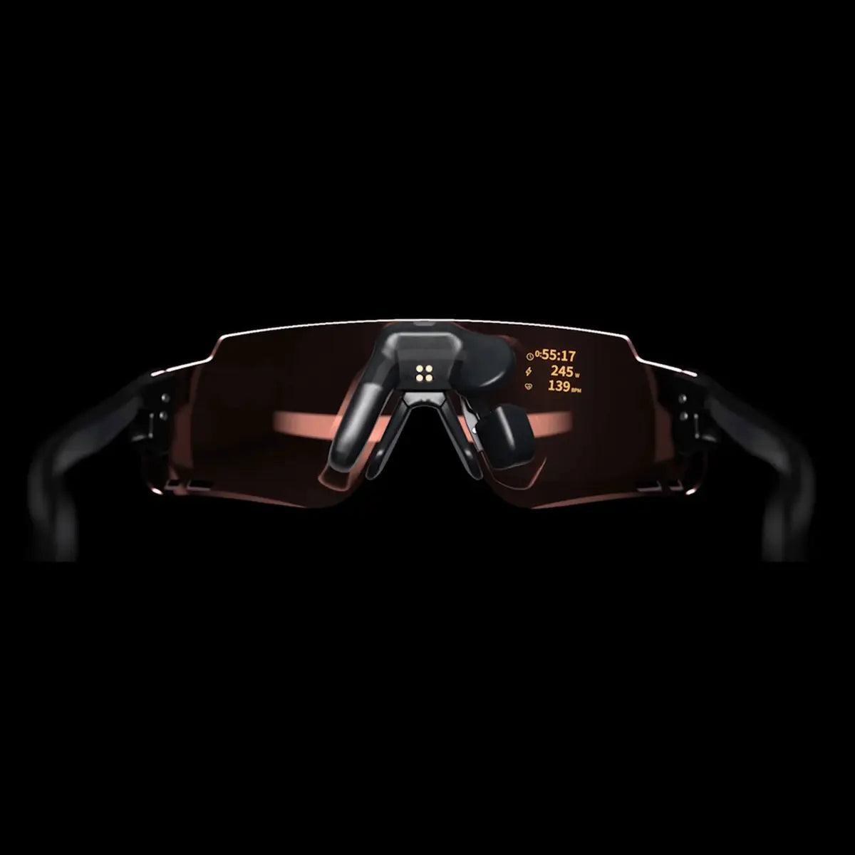 Syride GPS V4: Ultraleichtes GPS Vario mit integriertem Display für Flugdaten. Zeigt Engo HUD Brille mit integrierten Flugdaten.