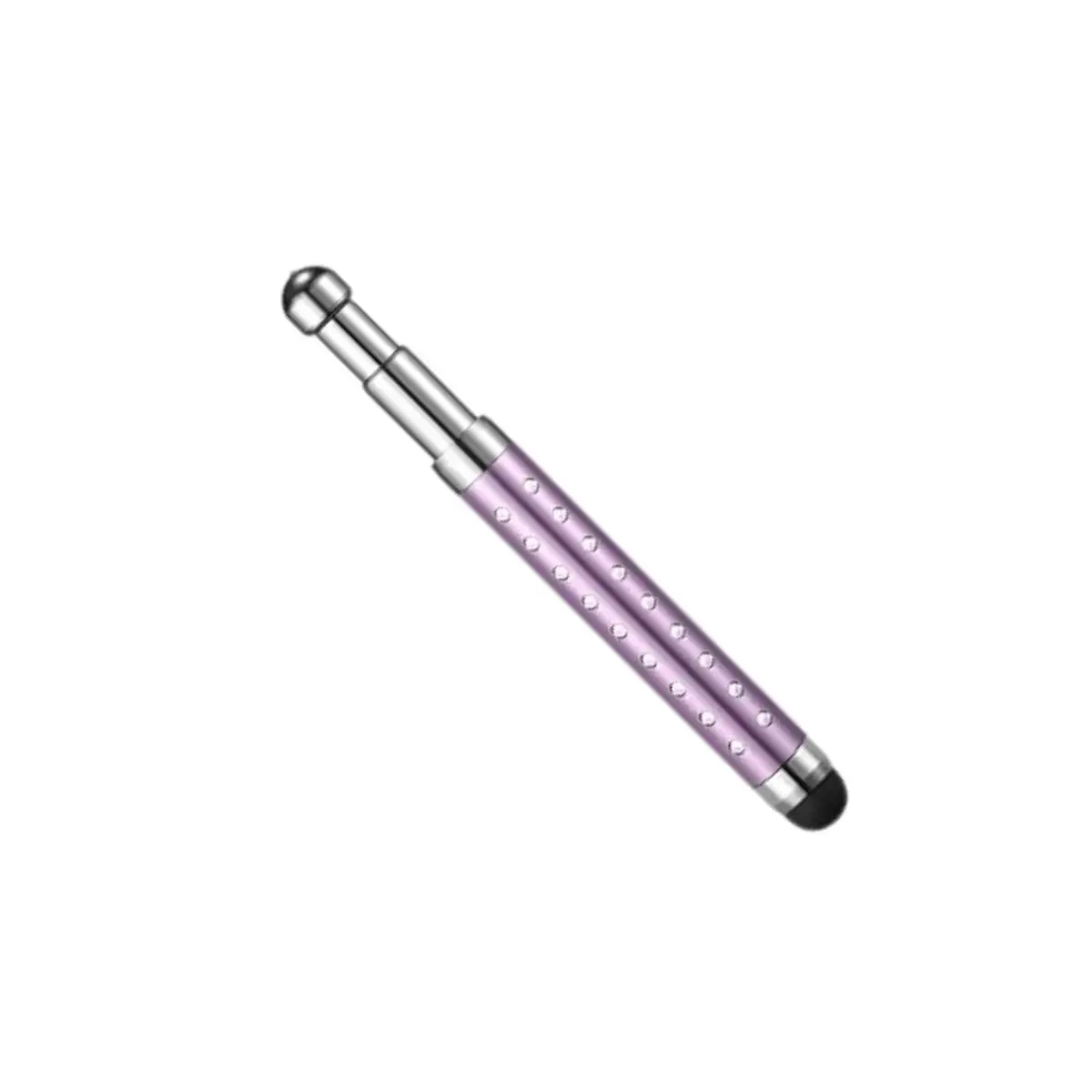 Touchscreen Stift fürs Cockpit - ausziehbar in stilvollem Rosa mit Metallkopf und rutschfestem Griff für präzise Bedienung von Fly Electronics und Paragliding Geräten.