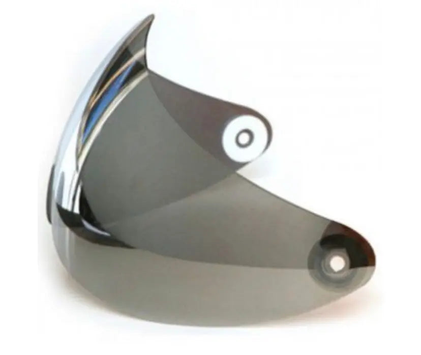 Visier für Charly Loop, optisch hochwertig und kratzfest, nah aufgenommen. Flexibel und bruchfest, ideal für Gleitschirmflieger, mit einfacher Montage.