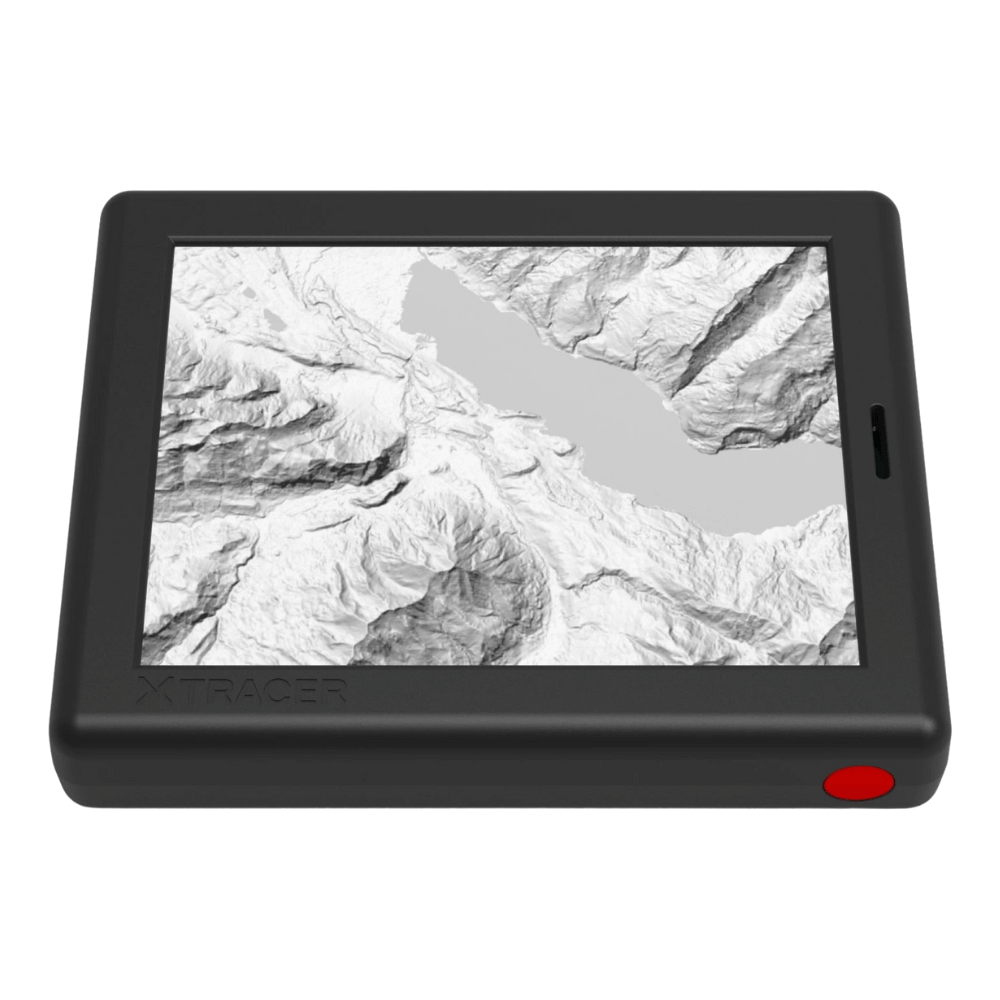 XC Tracer Maxx 3 Variometer mit großem, hochauflösendem Display und Fernbedienung, ideal für präzise Gleitschirmflüge und Sicherheitsdatenanzeige.